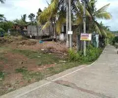 Land with foundation near Panadura